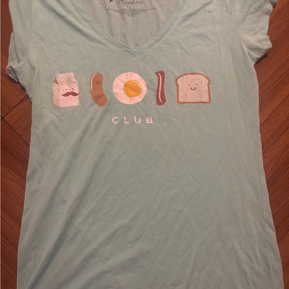 Breakfast Club Blue Graphic T-Shirt
